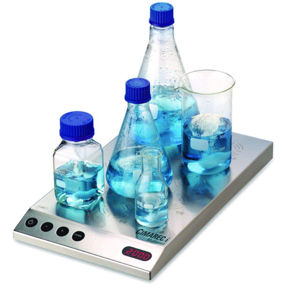Multi-position magnetic stirrer Cimarec i Multipoint, with power supply unit Multi-position magnetic stirrer Cimarec i Multipoint, with power supply unit