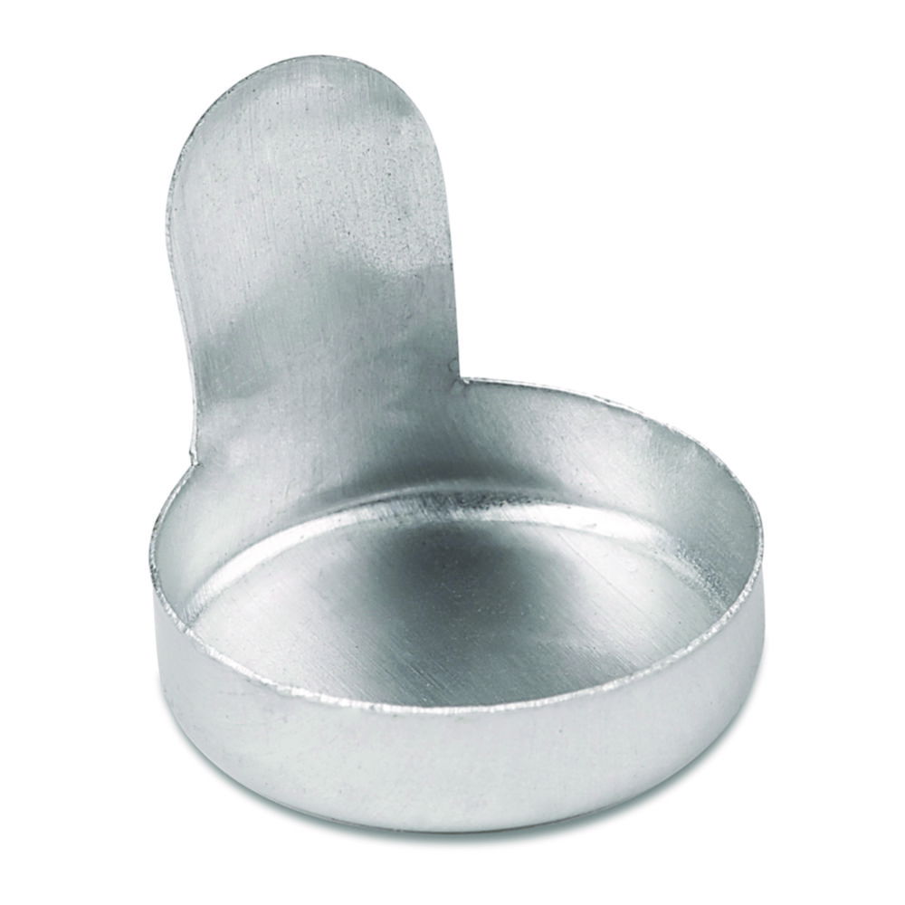 Weighing dishes, aluminium, with finger tab, certified oil free Weighing dishes, aluminium, with finger tab, certified oil free