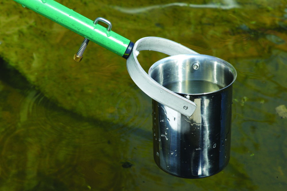 Pendulum beaker, stainless steel Pendulum beaker, stainless steel