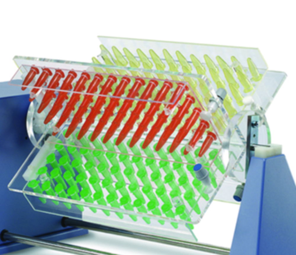 Drum for microcentrifuge tubes STR4/5 for overhead shakers DR-200 Drum for microcentrifuge tubes STR4/5 for overhead shakers DR-200