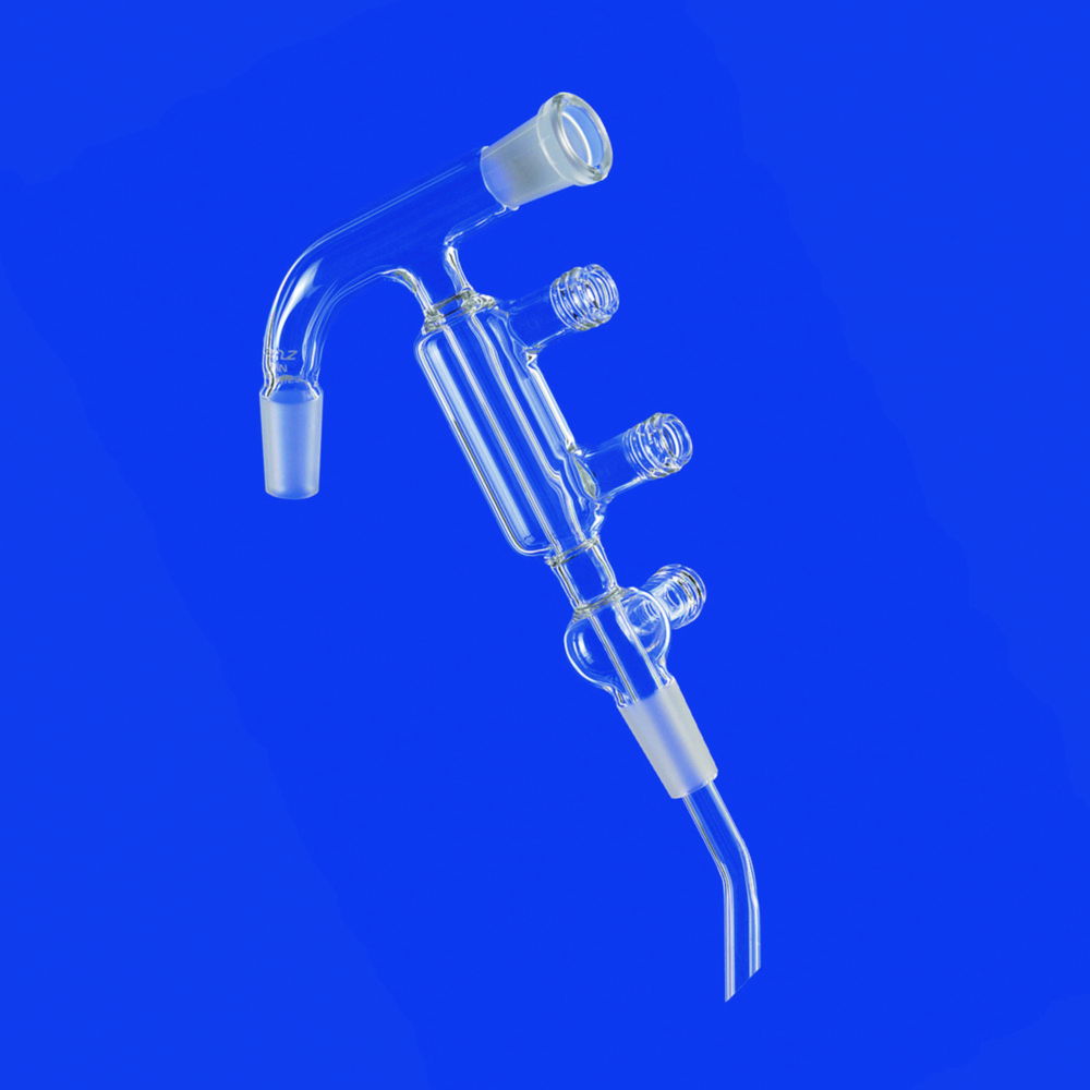 Distilling link for short path distillation, DURAN® tubing Distilling link for short path distillation, DURAN® tubing