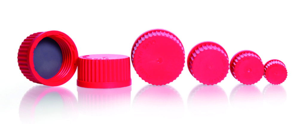 Screw caps, high temperature, PBT Screw caps, high temperature, PBT