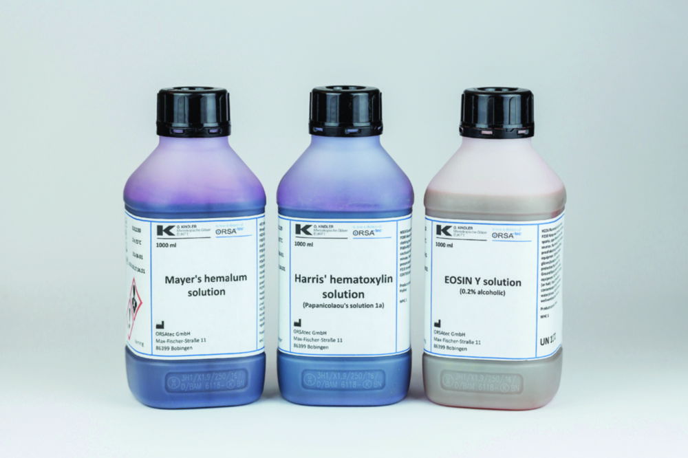 Histological staining solutions Histological staining solutions