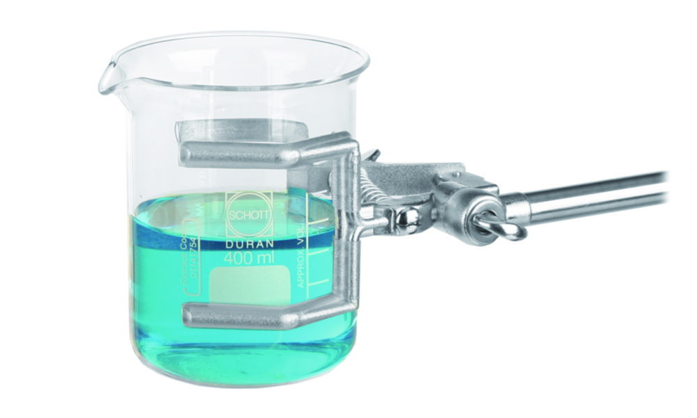 Condenser clamp, malleable cast iron, chromed Condenser clamp, malleable cast iron, chromed