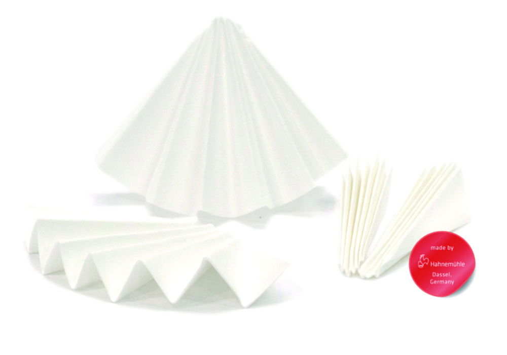 Filter Paper 2095, low on nitrogen, folded filters Filter Paper 2095, low on nitrogen, folded filters