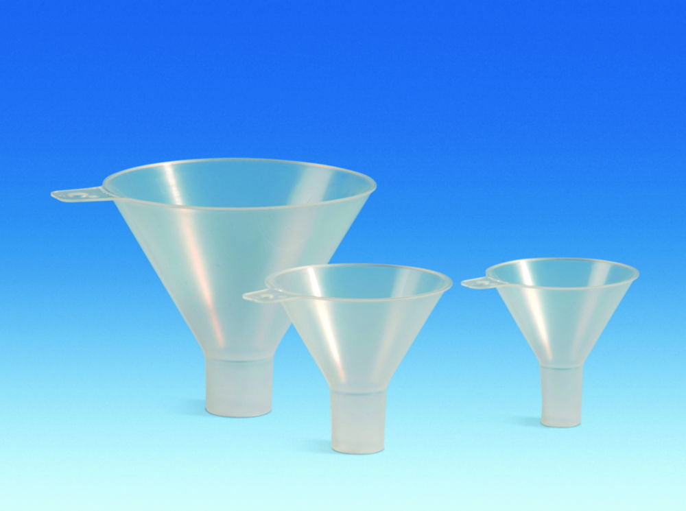 Powder funnels, PP Powder funnels, PP