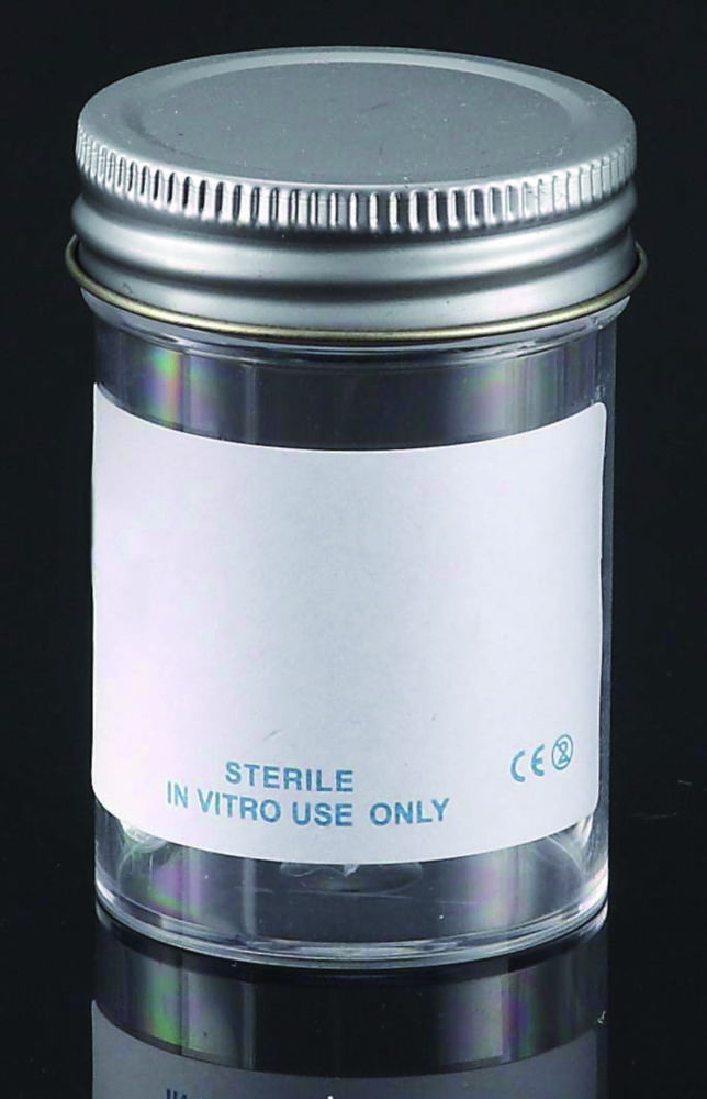 LLG-Sample containers, PS, with metal cap, sterile LLG-Sample containers, PS, with metal cap, sterile