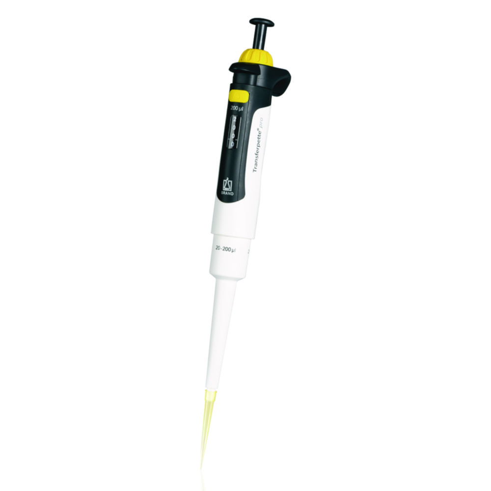 Single channel microliter pipettes Transferpette® pro, variable Single channel microliter pipettes Transferpette® pro, variable