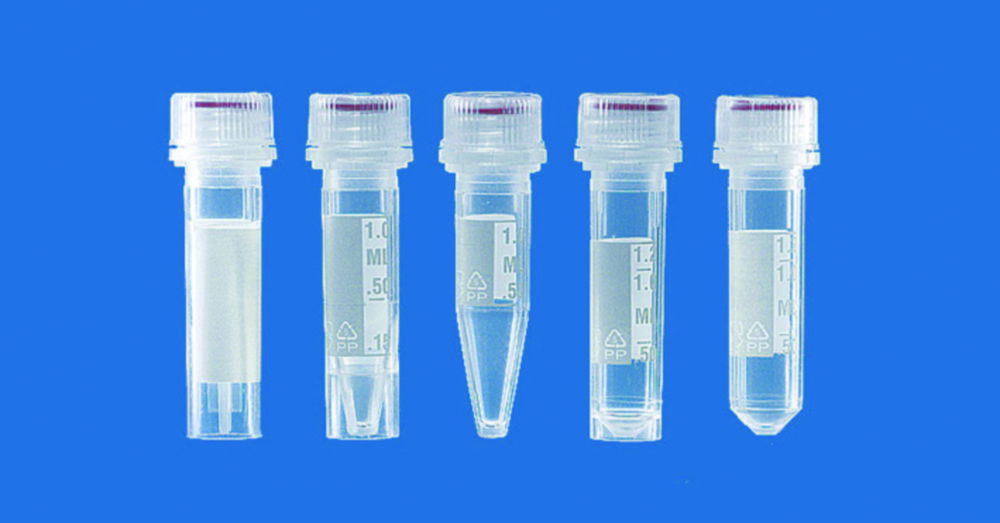 Microtubes, PP, with screw-cap, PP Microtubes, PP, with screw-cap, PP