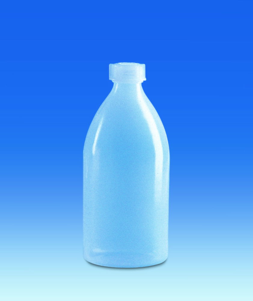 Narrow-mouth bottles, with screw cap, LDPE Narrow-mouth bottles, with screw cap, LDPE