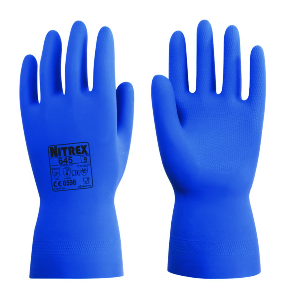 Chemical protective glove NITREX 645, Latex Chemical protective glove NITREX 645, Latex