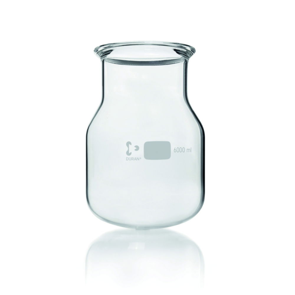 Reaction flasks, flat flange, DURAN®, flask shaped Reaction flasks, flat flange, DURAN®, flask shaped