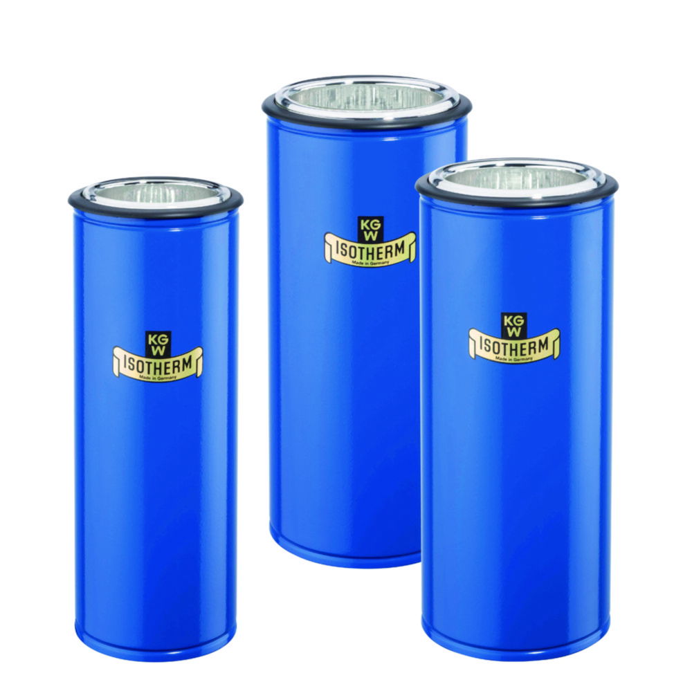 Dewar flasks, cylindrical, for CO2 and LN2 Dewar flasks, cylindrical, for CO2 and LN2