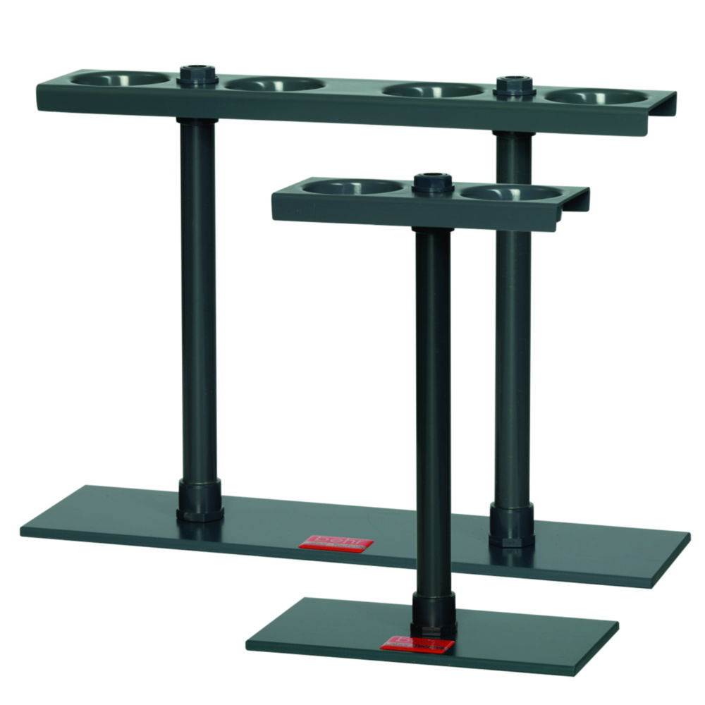 Accessory holders for sedimentation cones with stopcock, PVC Accessory holders for sedimentation cones with stopcock, PVC