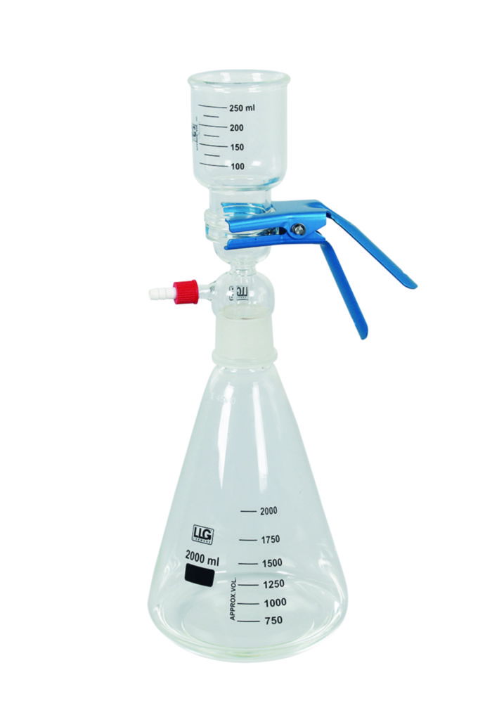 LLG-Filtering apparatus, borosilicate glass