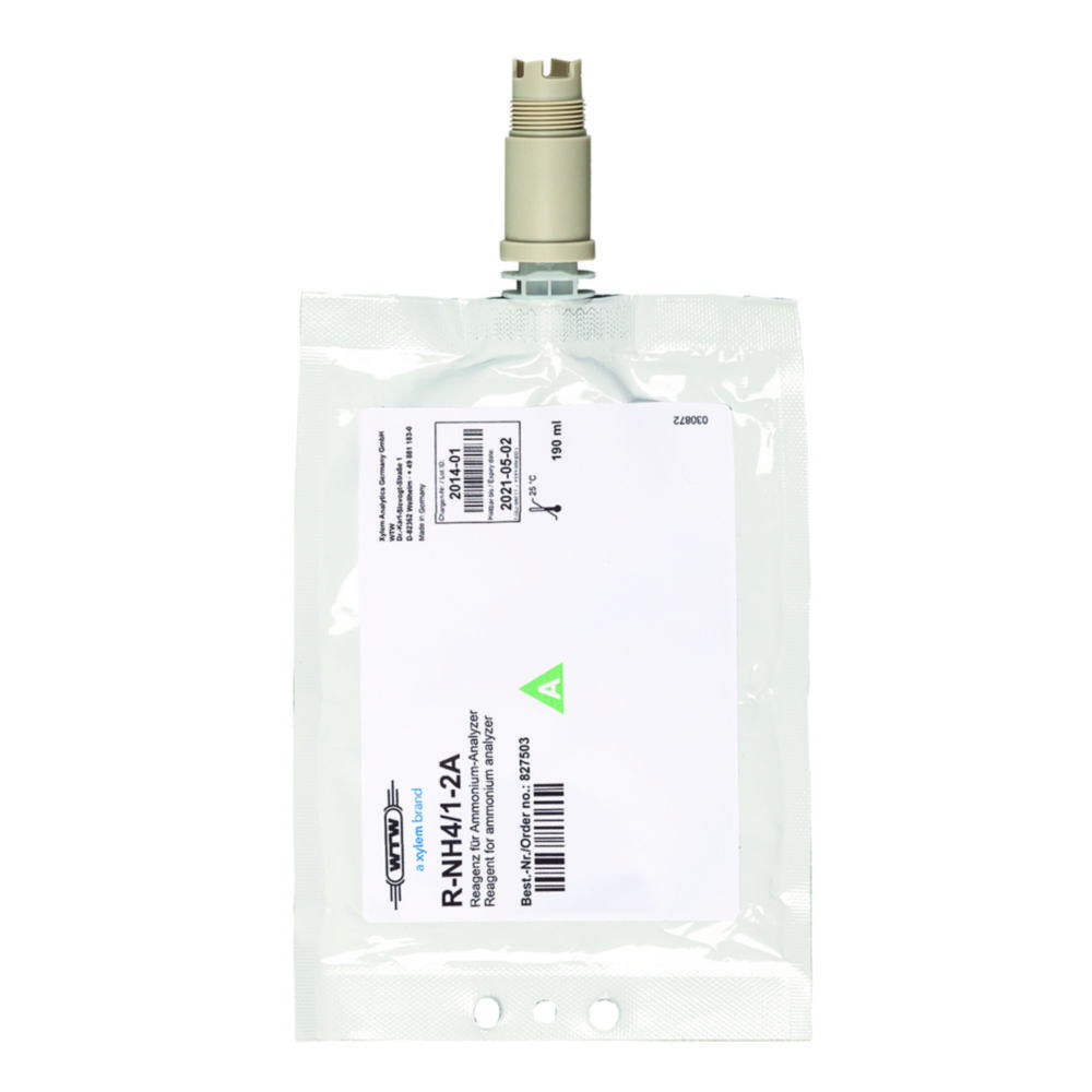 Ammonium reagents (NH4-N) for analyzer Alyza IQ NH4 Ammonium reagents (NH4-N) for analyzer Alyza IQ NH4