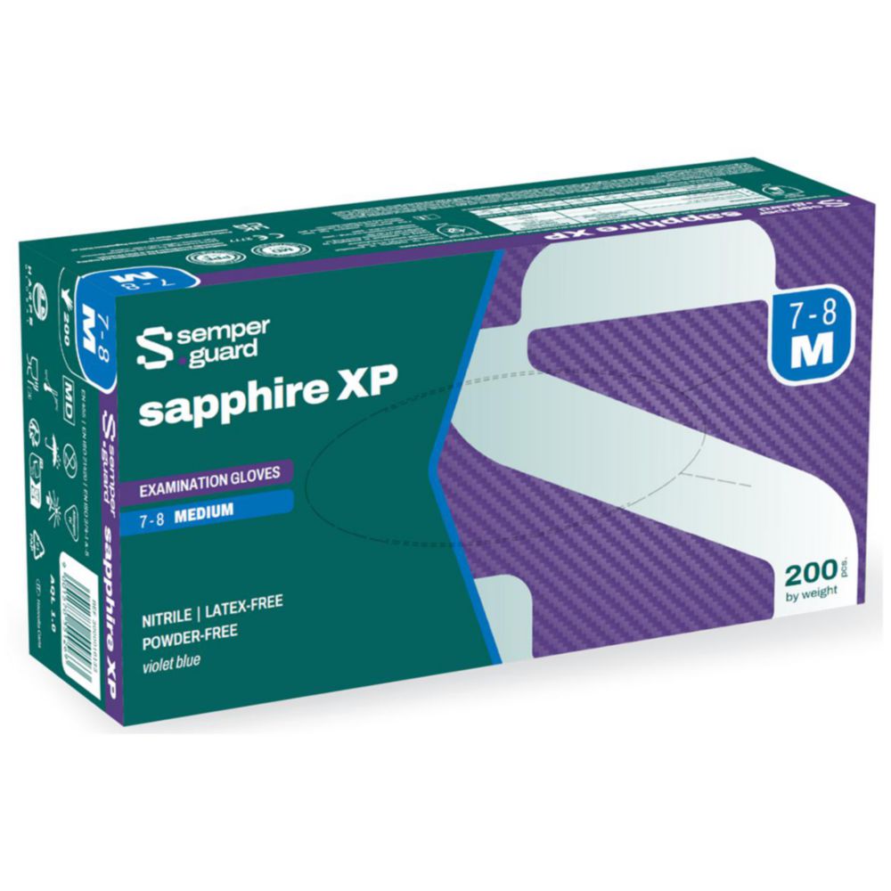 Disposable Gloves, Semperguard® sapphire XP Disposable Gloves, Semperguard® sapphire XP