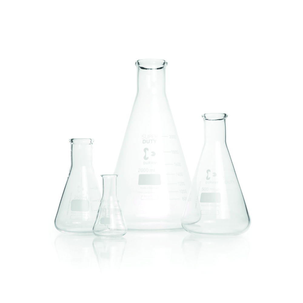 Erlenmeyer flasks, DURAN® Super Duty, narrow neck Erlenmeyer flasks, DURAN® Super Duty, narrow neck