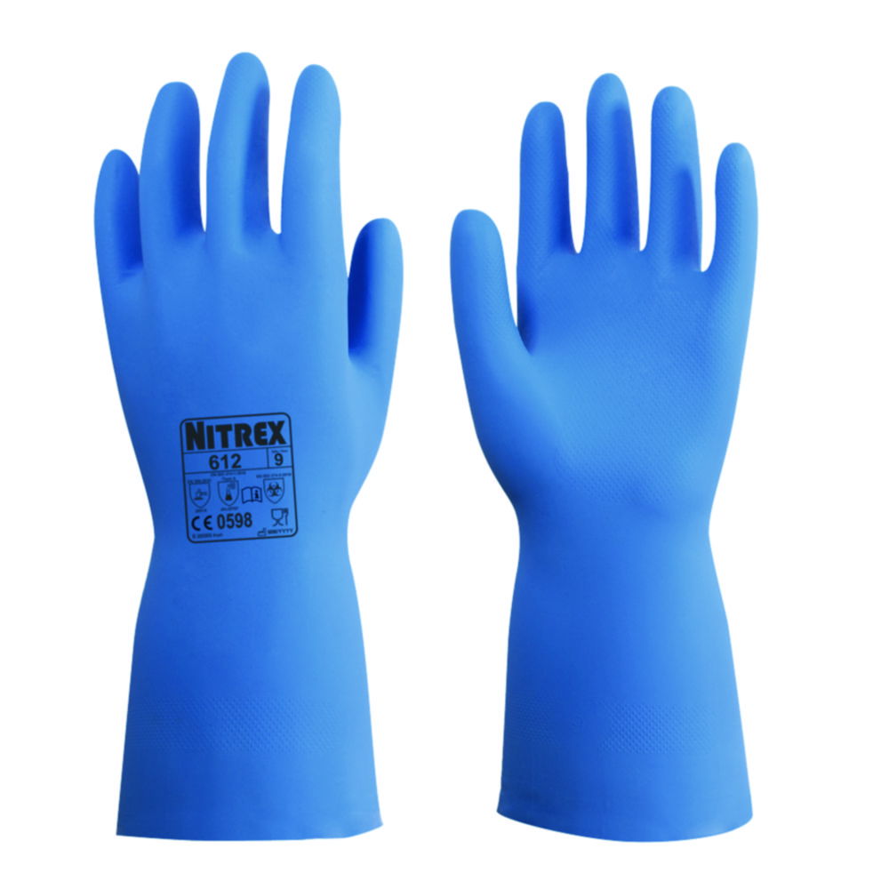 Chemical protective glove NITREX 612, Nitrile Chemical protective glove NITREX 612, Nitrile