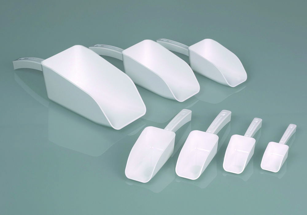 Disposable scoops LaboPlast® / SteriPlast®, PS Disposable scoops LaboPlast® / SteriPlast®, PS