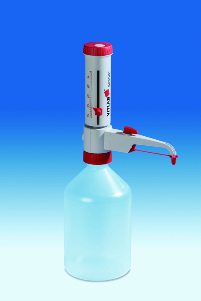 Bottle top dispenser VITLAB® genius2 Bottle top dispenser VITLAB® genius2