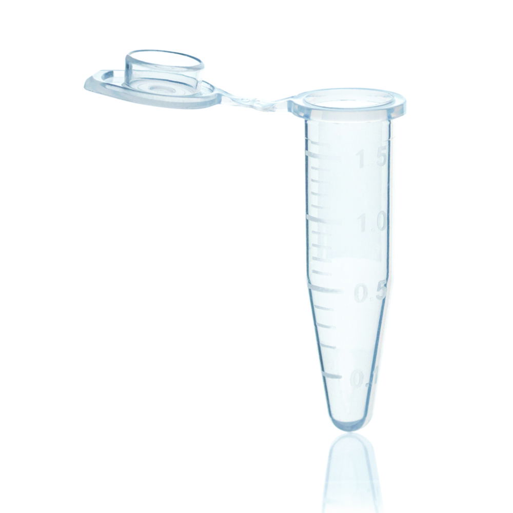 Reaction tubes with attached lid, PP, BIO-CERT® PCR QUALITY Reaction tubes with attached lid, PP, BIO-CERT® PCR QUALITY