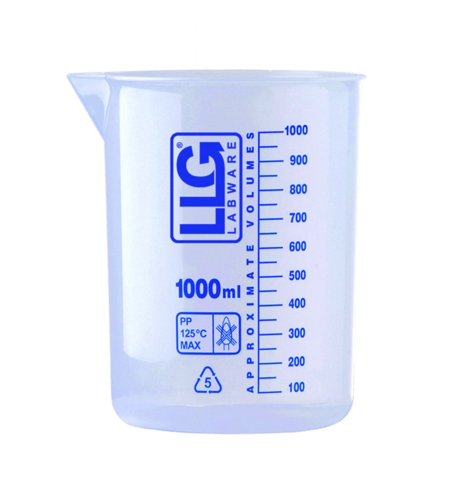 LLG-Griffin beakers, PP