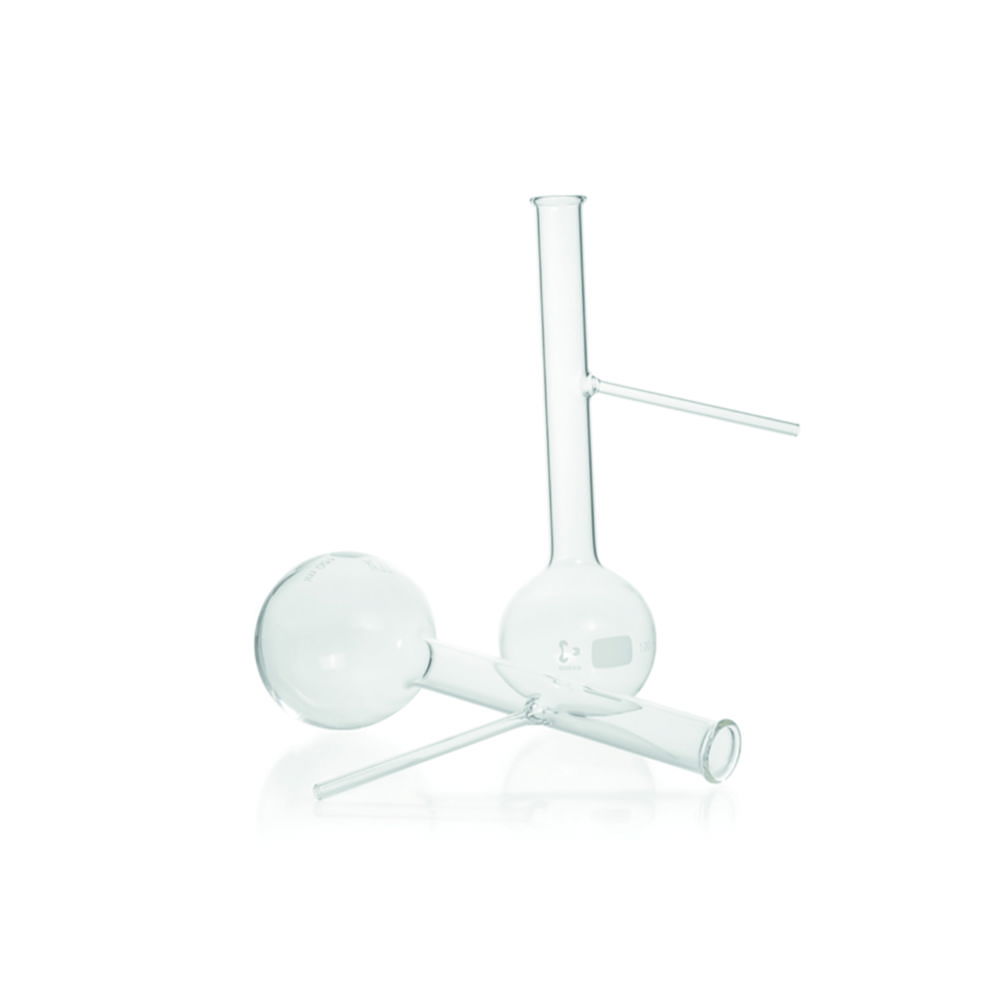 Engler distilling flasks, DURAN®, USP standard, with beaded rim Engler distilling flasks, DURAN®, USP standard, with beaded rim