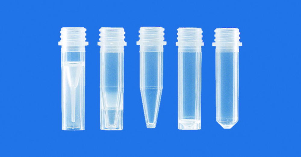 Micro tubes, PP, without screw cap Micro tubes, PP, without screw cap