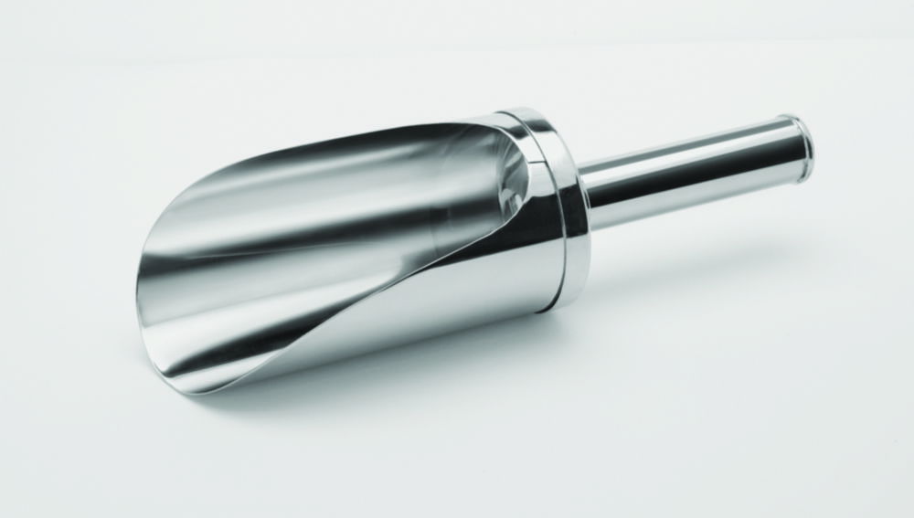 Dispensing scoops, stainless steel Dispensing scoops, stainless steel