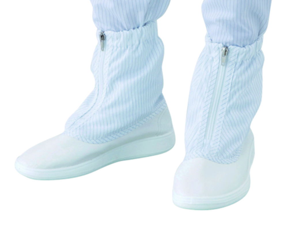 Boots for cleanroom ASPURE, short type Boots for cleanroom ASPURE, short type