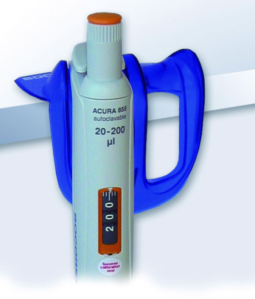 Shelf pipette holder for Single and Multi channel microliter pipettes, Type 332