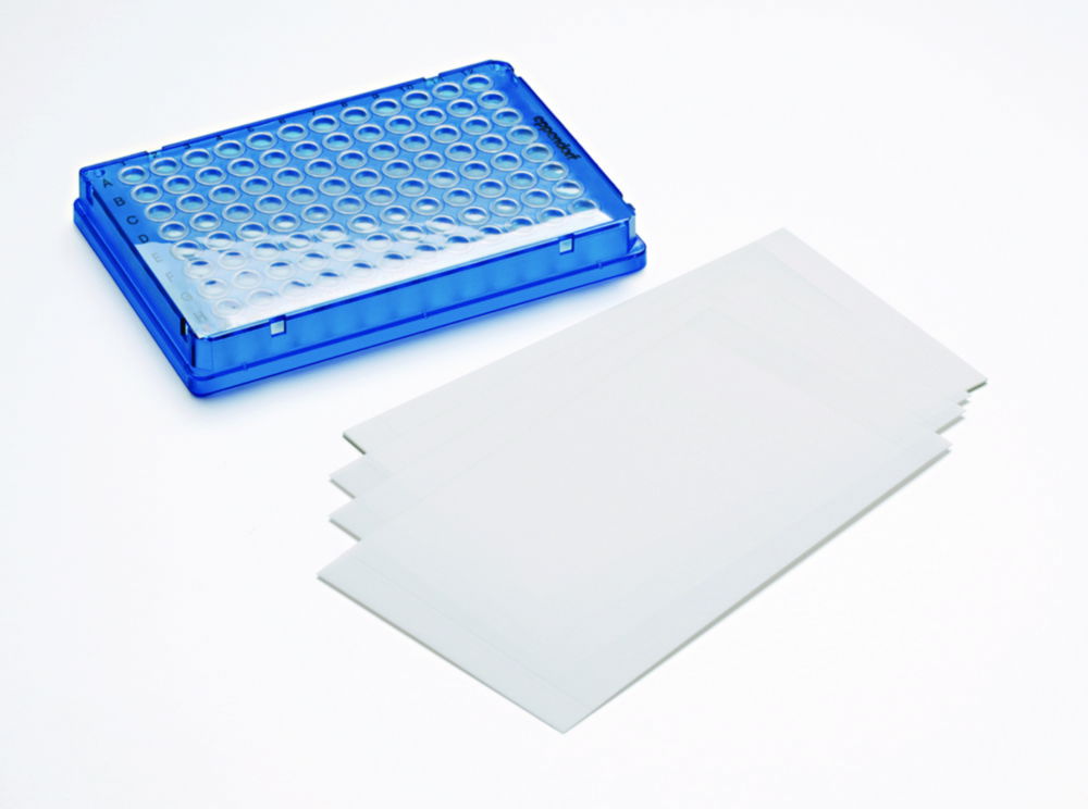 PCR adhesive film and foil PCR adhesive film and foil
