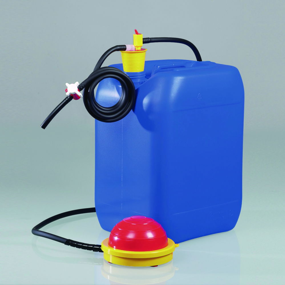 Foot pumps OTAL®, PP, with tube and stopcock