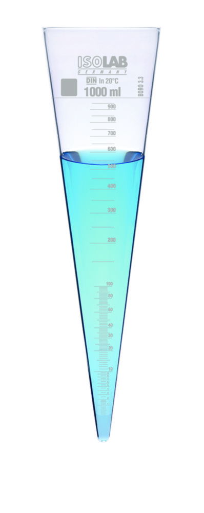 Imhoff Sedimentation cones, borosilicate glass 3.3 Imhoff Sedimentation cones, borosilicate glass 3.3