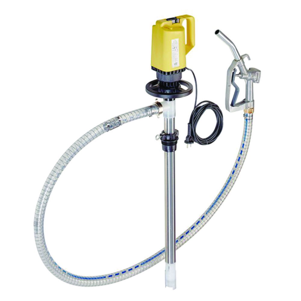 Drum pump set "mineral oils", mains-powered Drum pump set "mineral oils", mains-powered