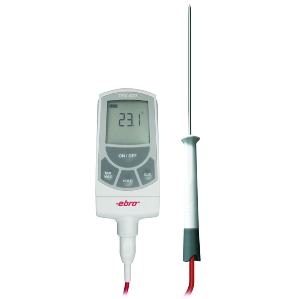 Laboratory thermometer set TFX 420, with temperature probe TPX 400-150 Laboratory thermometer set TFX 420, with temperature probe TPX 400-150