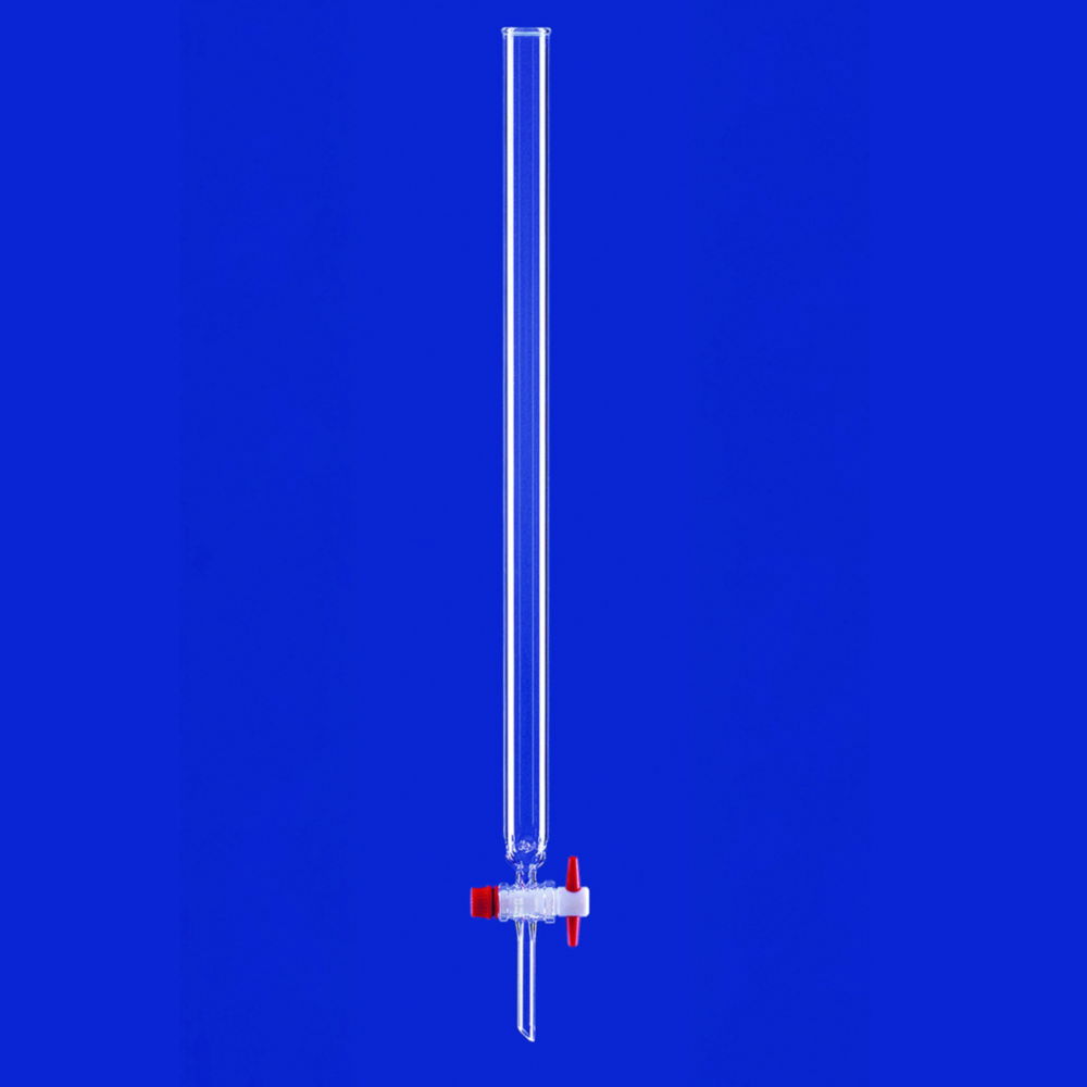 Chromatographic columns, with beaded rim, DURAN® tubing Chromatographic columns, with beaded rim, DURAN® tubing