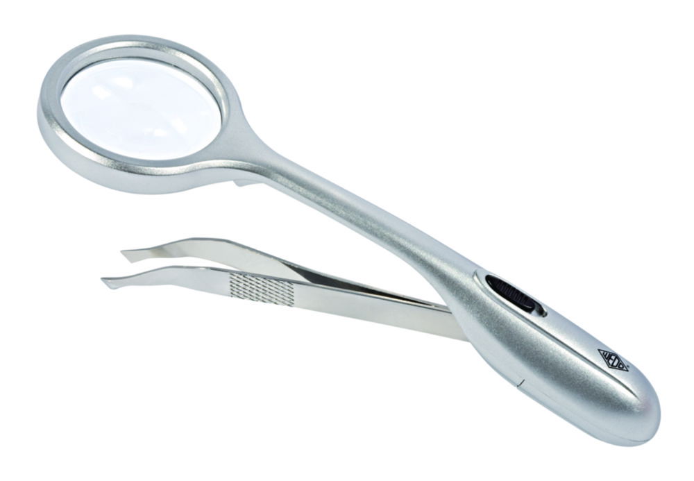 TRIZETTE® - Magnifier tweezer with LED light TRIZETTE® - Magnifier tweezer with LED light