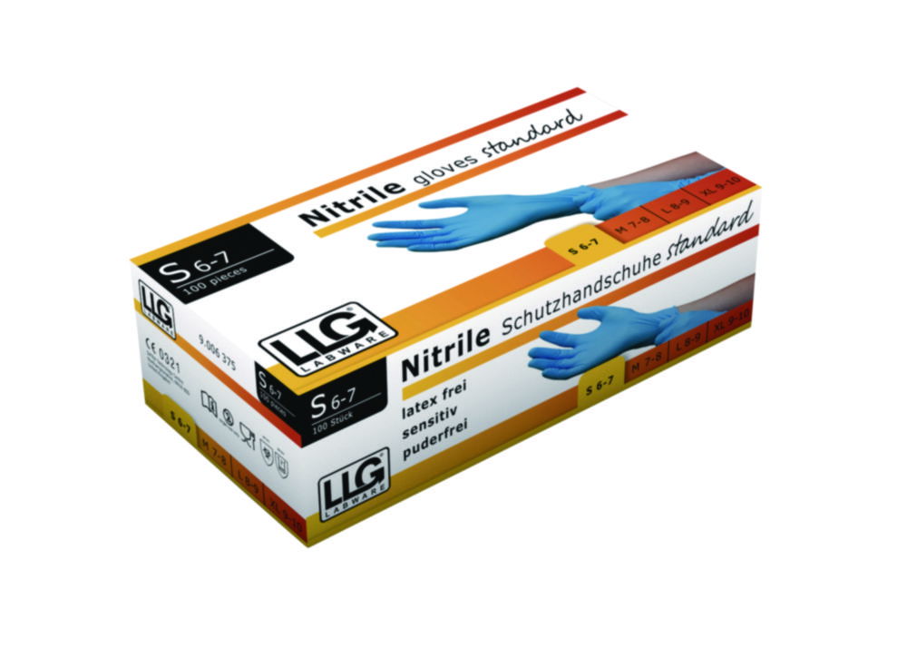 LLG-Disposable Gloves, standard, Nitrile, Powder-Free LLG-Disposable Gloves, standard, Nitrile, Powder-Free