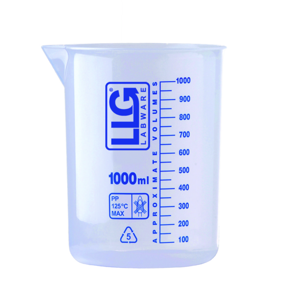 LLG-Griffin beakers, PP LLG-Griffin beakers, PP