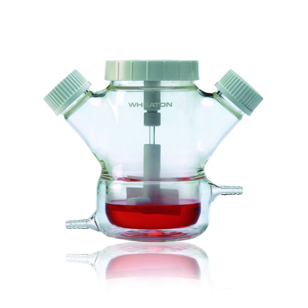 Spinner Flask, double sidearm, jacketed Celstir® Spinner Flask, double sidearm, jacketed Celstir®