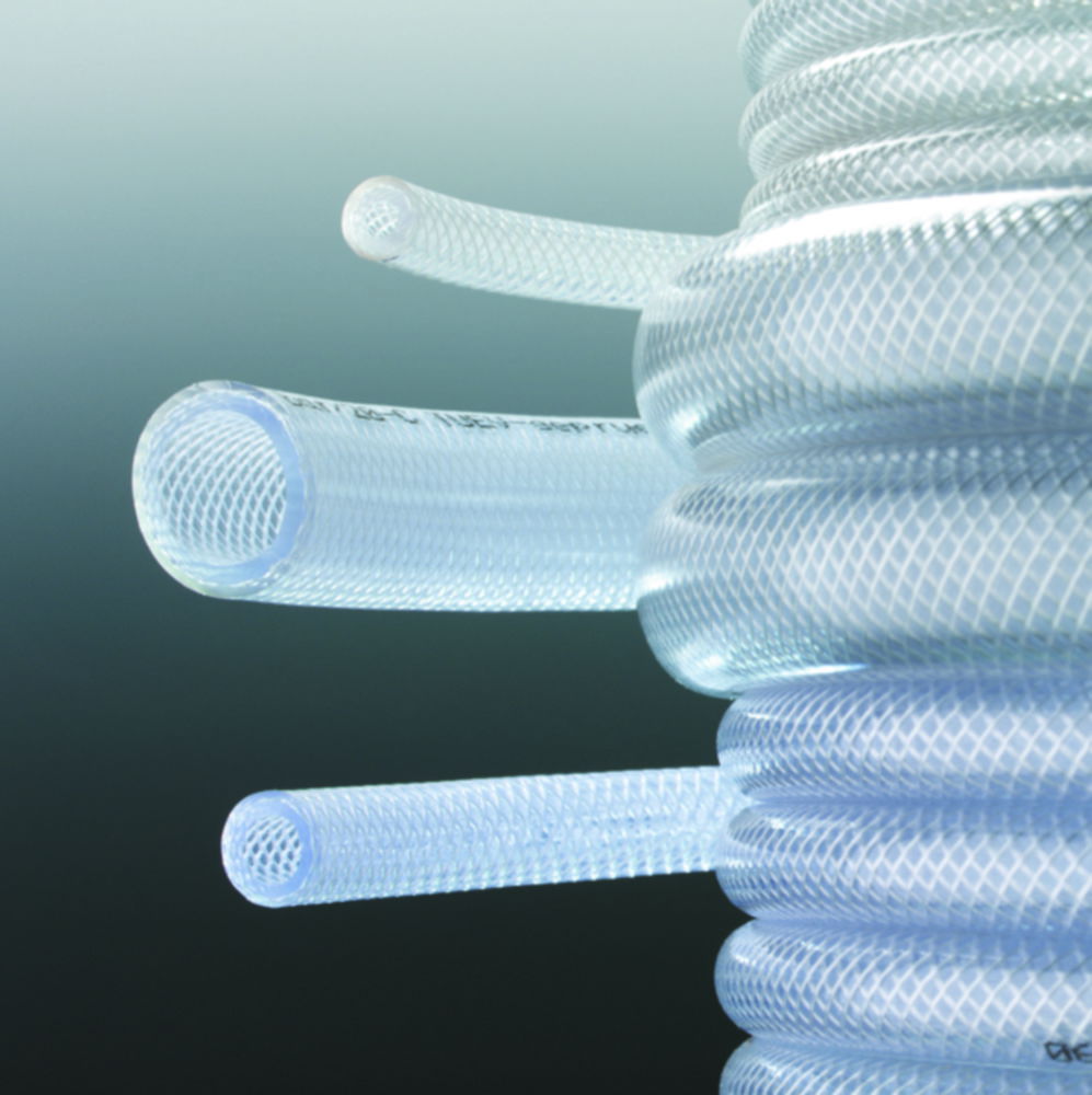Fabric-reinforced tubing, PVC Fabric-reinforced tubing, PVC