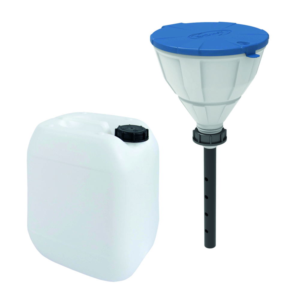 Disposal unit with funnel, V2.0, HDPE Disposal unit with funnel, V2.0, HDPE