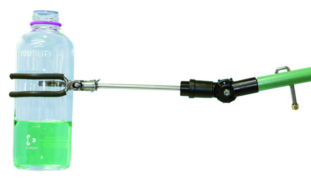 All purpose clamp, stainless steel with silicon coating All purpose clamp, stainless steel with silicon coating