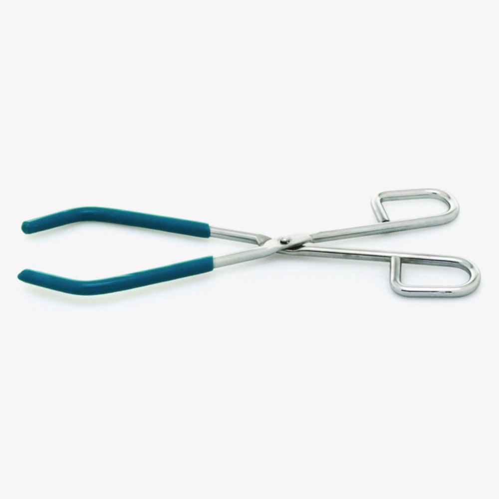 Flask tongs, chromated steel Flask tongs, chromated steel