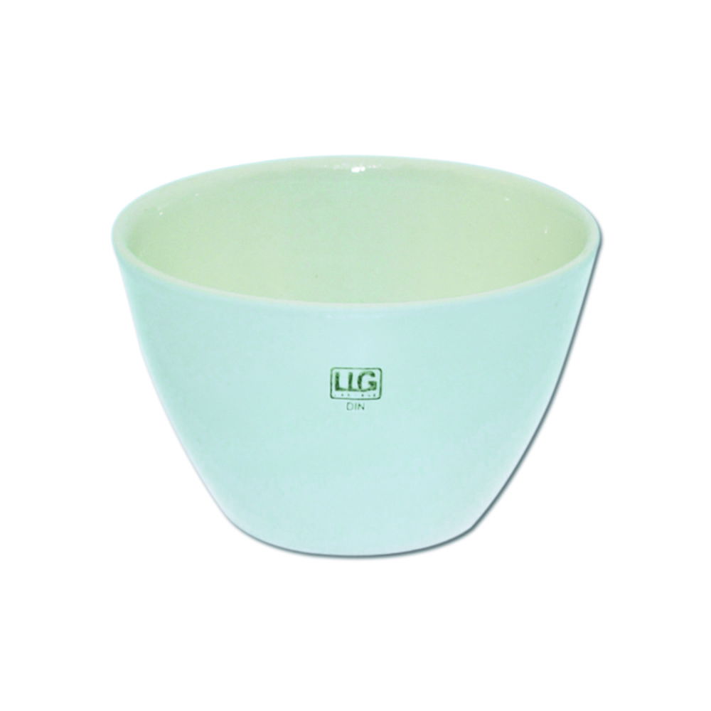 LLG-Crucibles, porcelain, low