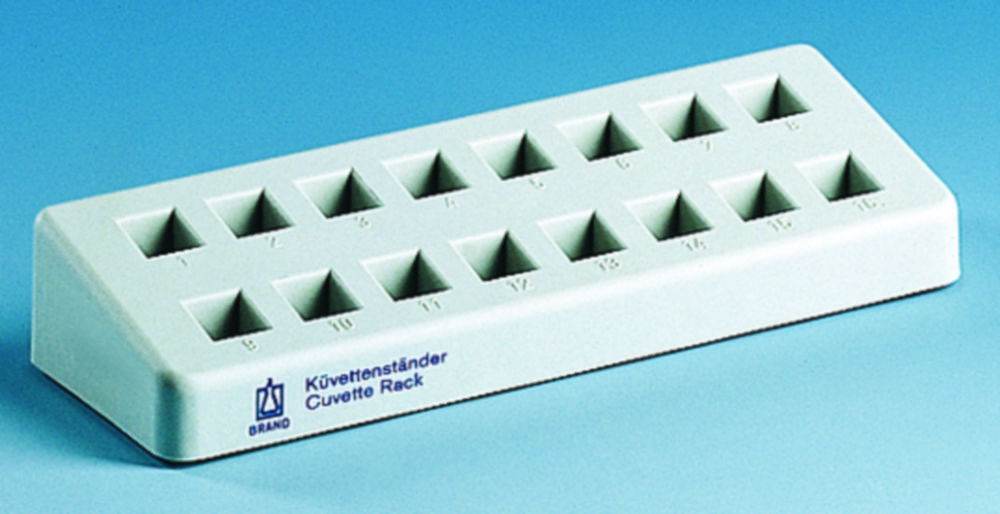 Cuvette rack, PP Cuvette rack, PP
