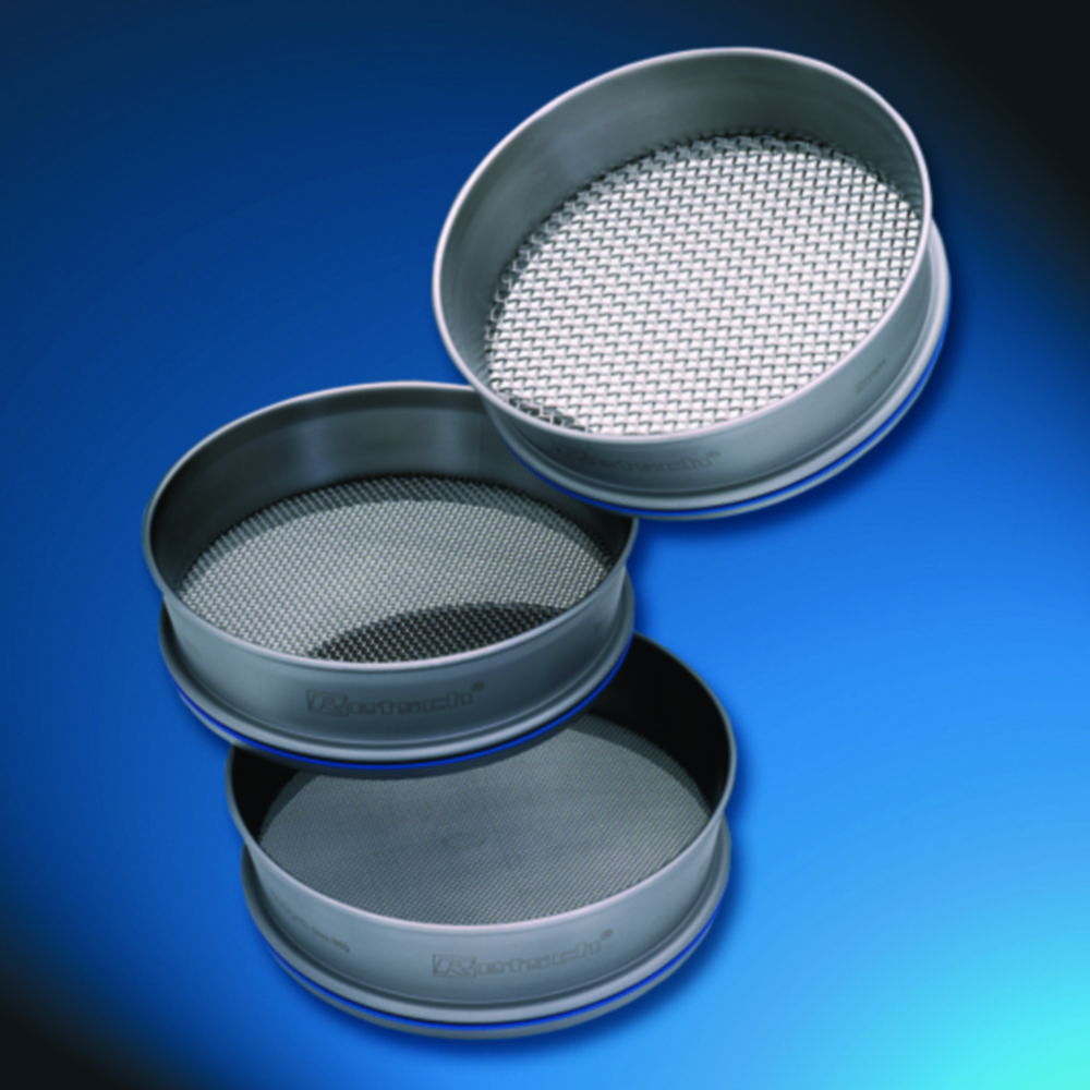 Test sieves, 203 x 50 mm Test sieves, 203 x 50 mm
