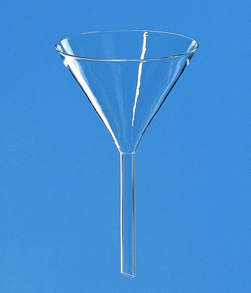 Funnels, Borosilicate glass 3.3, plain Funnels, Borosilicate glass 3.3, plain